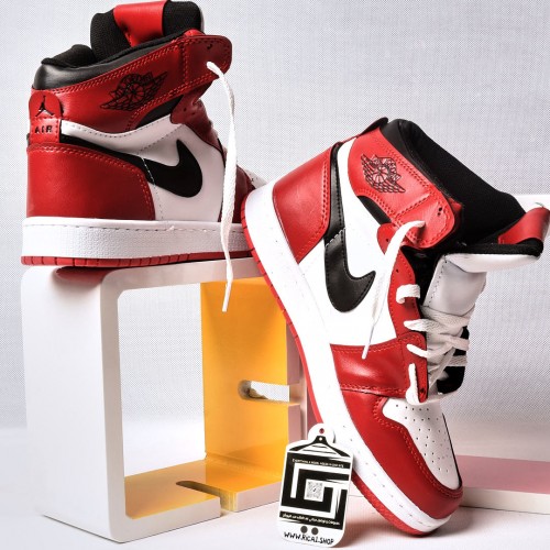 حذاء جوردان Jordan باللون الاحمر المميز - جودة عالية