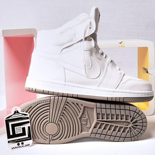 حذاء جوردان Jordan باللون الابيض الكامل - جودة عالية