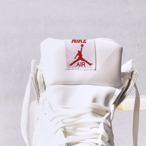 حذاء جوردان Jordan باللون الابيض الكامل - جودة عالية