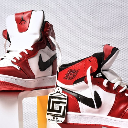 حذاء جوردان Jordan باللون الاحمر المميز - جودة عالية