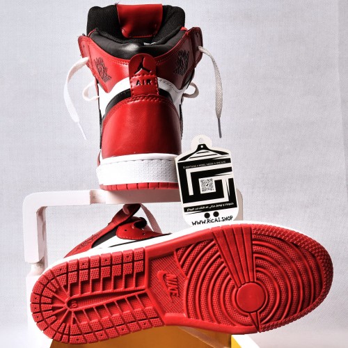 حذاء جوردان Jordan باللون الاحمر المميز - جودة عالية