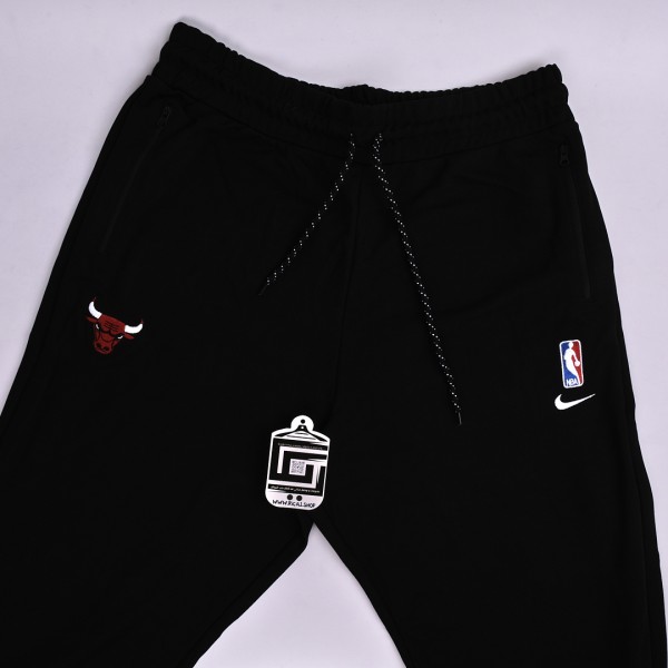 خامة قطنية سميكة chicago bulls  اسود 