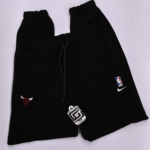 خامة قطنية سميكة chicago bulls  اسود 