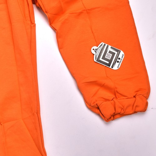 بجامة خامة قطنية  مريحة Micgigan 1975 فصال مميز وجودة عالية باللون البرتقالي