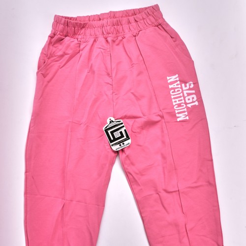 بجامة خامة قطنية  مريحة Micgigan 1975 فصال مميز وجودة عالية باللون الوردي