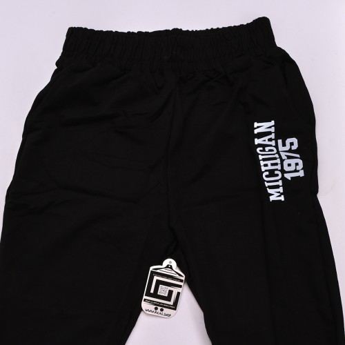 بجامة خامة قطنية  مريحة Micgigan 1975 فصال مميز وجودة عالية باللون الاسود