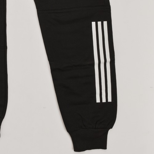 خامة قطن بجامة adidas فصال ممتاز خصر وقدم لاستيك  باللون الاسود 