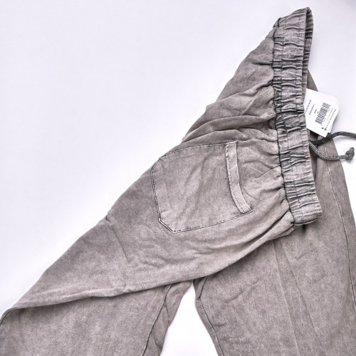 خامة قطن البجامة العالمية  Yikamali Rigular Alt   رصاصي فاتح  فصال اكثر من رائع سادة (طباعة حسب الطلب)