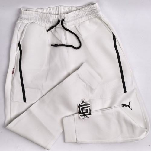 خامة قطني متقدم puma بجامة ابيض ملمس ناعم وبارد جدا