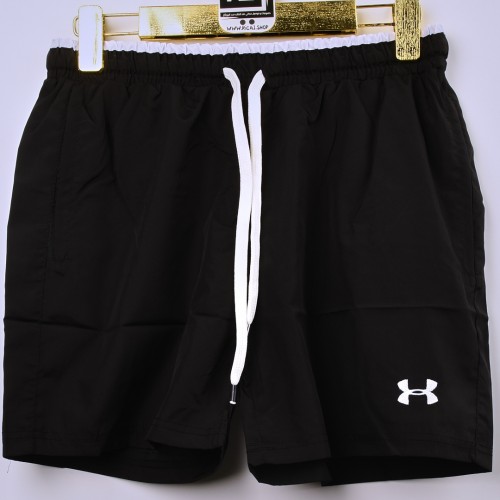 ابرد خامة شورت صيفية under armor بطانة شبكية مريحة اسود 