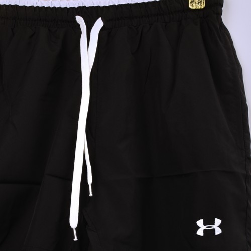 ابرد خامة شورت صيفية under armor بطانة شبكية مريحة اسود 