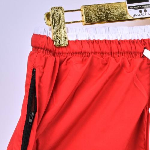 ابرد خامة شورت صيفية under armor بطانة شبكية مريحة احمر