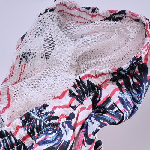 خامة شورت صيفية باردة nike  بطانة شبكية مريحة لون مشجر