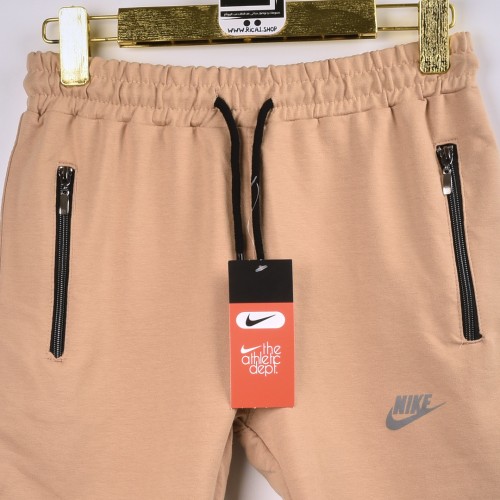 خامة قطنية شورت Nike فصال تركي  حركة زنجيل بيجي