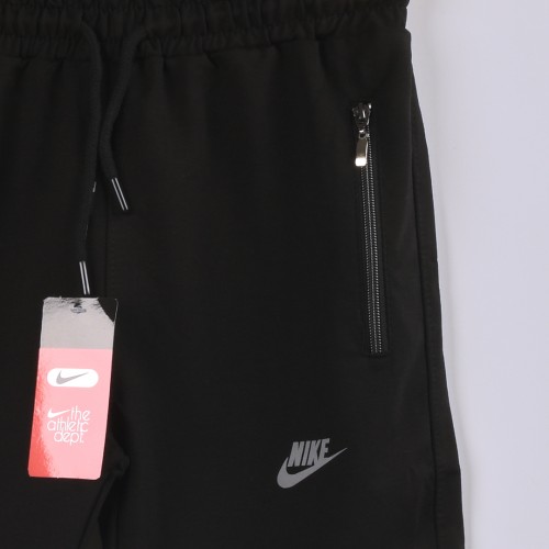 خامة قطنية شورت Nike فصال تركي  حركة زنجيل اسود 