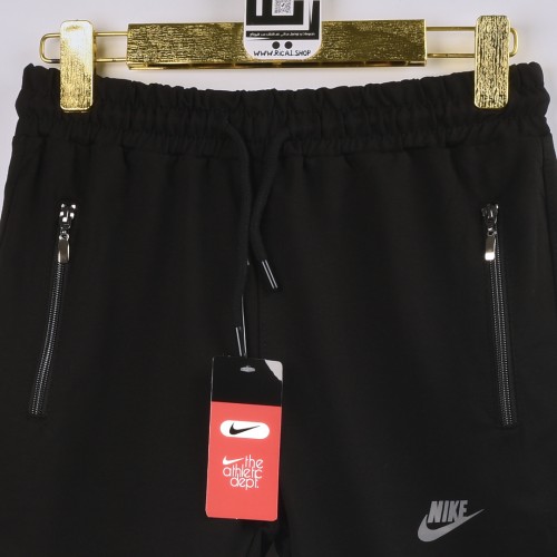 خامة قطنية شورت Nike فصال تركي  حركة زنجيل اسود 