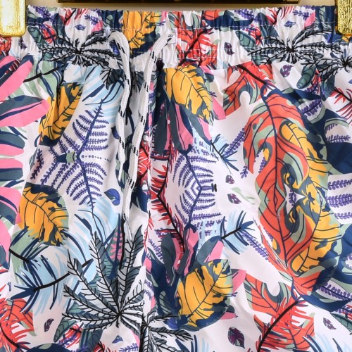 خامة مريحة باردة شورت مشجر بدرجات الوان متعددة مع بطانة ممتازة