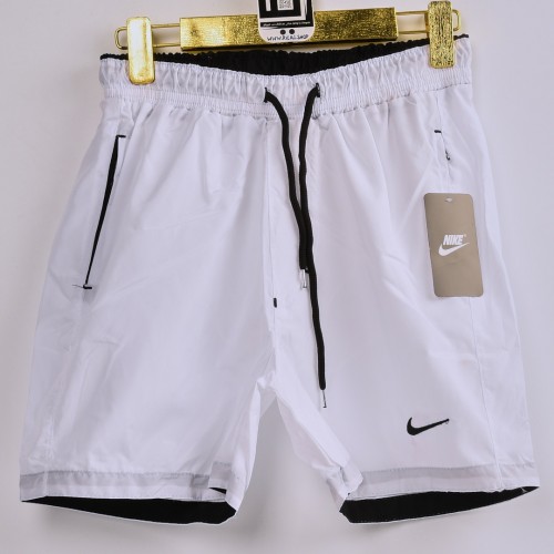 خامة مريحة باردة شورت NIKE جيوب زنجيل مع خصر وجيوب متباينة اللون