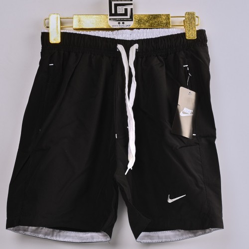 خامة مريحة باردة شورت NIKE جيوب زنجيل مع خصر وجيوب متباينة اللون خامة مريحة باردة شورت NIKE جيوب زنجيل مع خصر وجيوب متباينة اللون