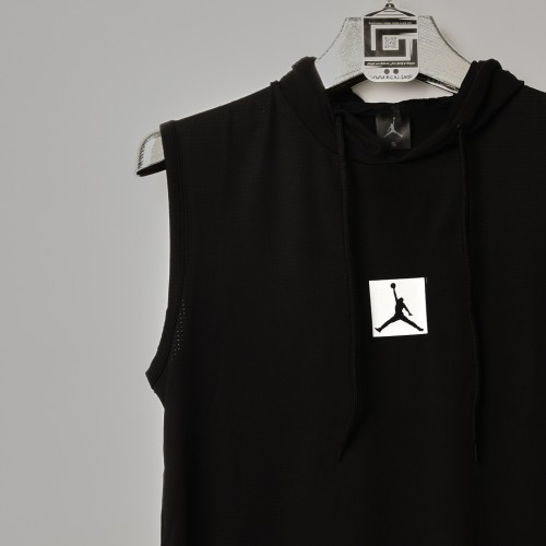 خامة رياضي كيمونة فصال مميز جدا jordan بخلفية اسود اللون 