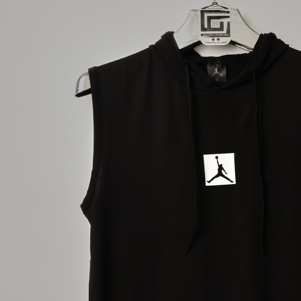 خامة رياضي كيمونة فصال مميز جدا jordan بخلفية اسود اللون 