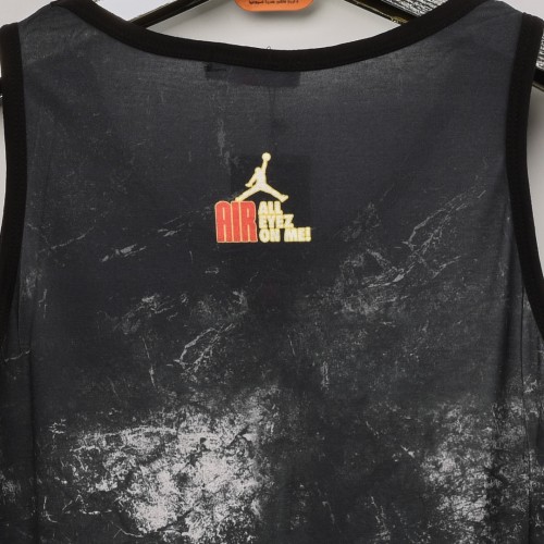 كيمونة خامة قطني مشجر just do it  عشاق كرة السلة رصاصي 