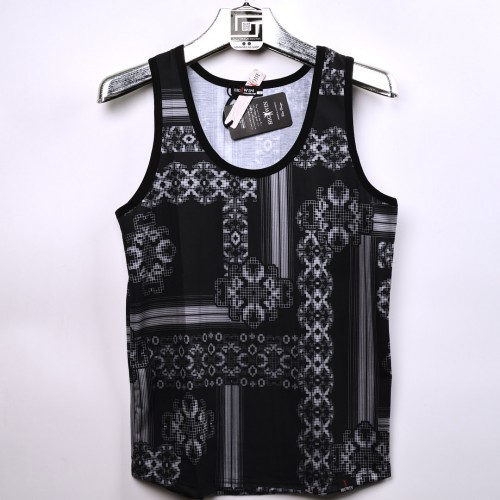 خامة مريحة كيمونة Big Win عنق دائري واسع باللون الاسود المطعم بالرصاصي