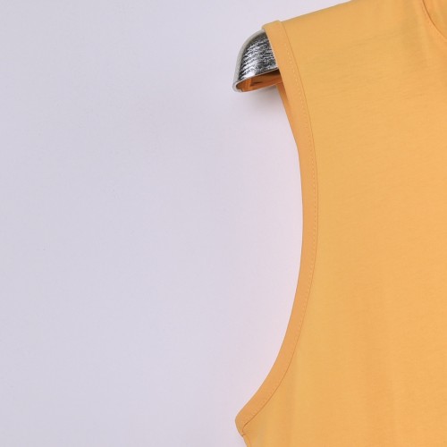 كب كيمونة  خامة قطنية فصال حركي من الدرجة الاولى  باللون الاصفرر