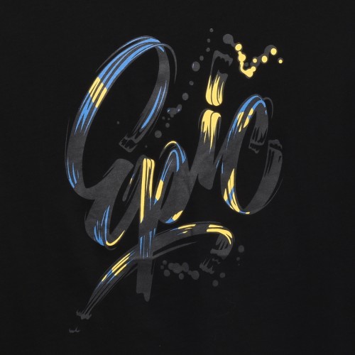 كب كيمونة  خامة قطنية فصال حركي من الدرجة الاولى  باللون الاسود المطعم بالاصفر