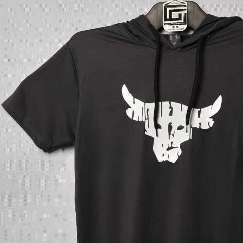 خامة رياضي متقدم كب تيشرت  UNDER ARMOR رصاصي غامق