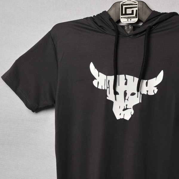 خامة رياضي متقدم كب تيشرت  UNDER ARMOR رصاصي غامق