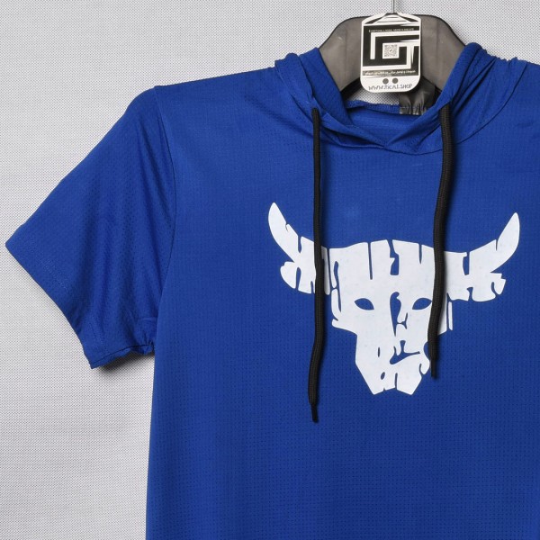 خامة رياضي متقدم كب تيشرت  UNDER ARMOR ازرق