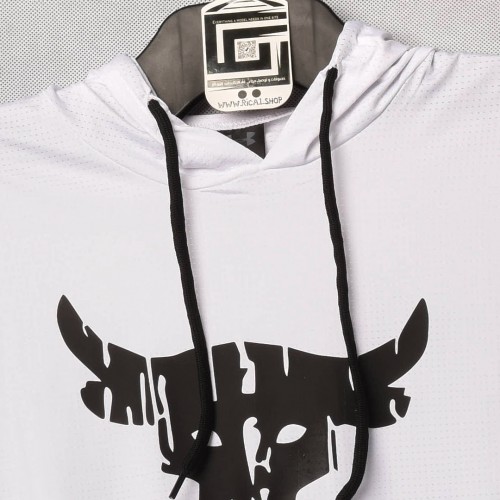 خامة رياضي متقدم كب تيشرت  UNDER ARMOR ابيض