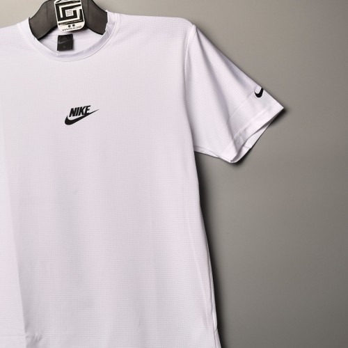  خامة رياضي متقدم nike عنق دائري  ابيض