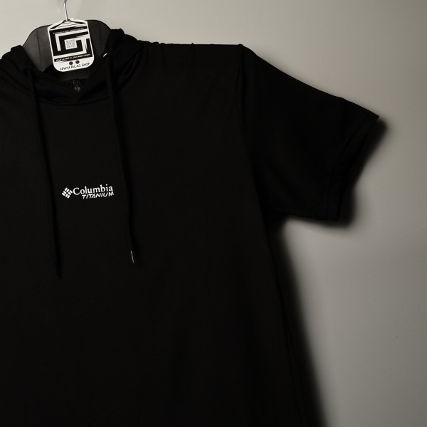 خامة رياضي Columbia كب تيشرت اسود اللون 