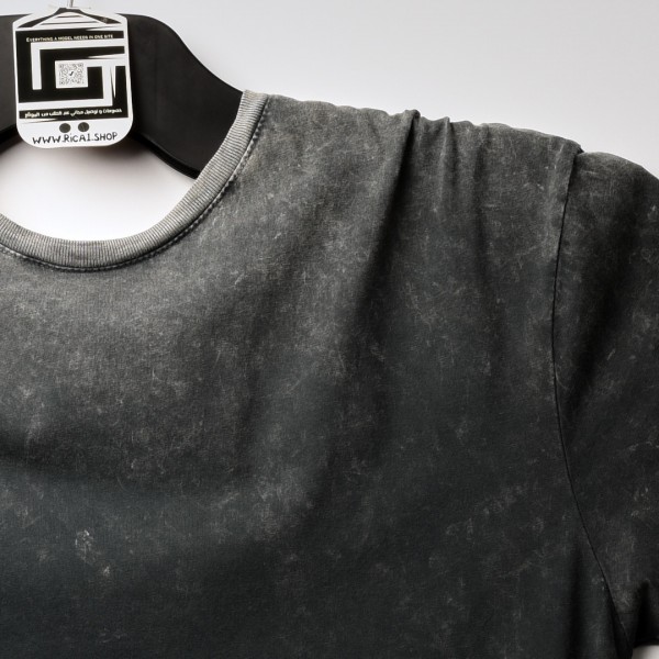 الخامة العالية الجودة Yikamali - Regular  اسود سادة فصال ممتاز (طباعة حسب الطلب)