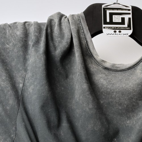 الخامة العالية الجودة Yikamali - Regular  اسود سادة فصال ممتاز (طباعة حسب الطلب)