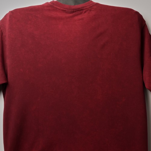 الخامة العالية الجودة بفصال اجمل من الاوفر سايز Yikamali - Relaxed  ماروني  سادة (طباعة حسب الطلب)