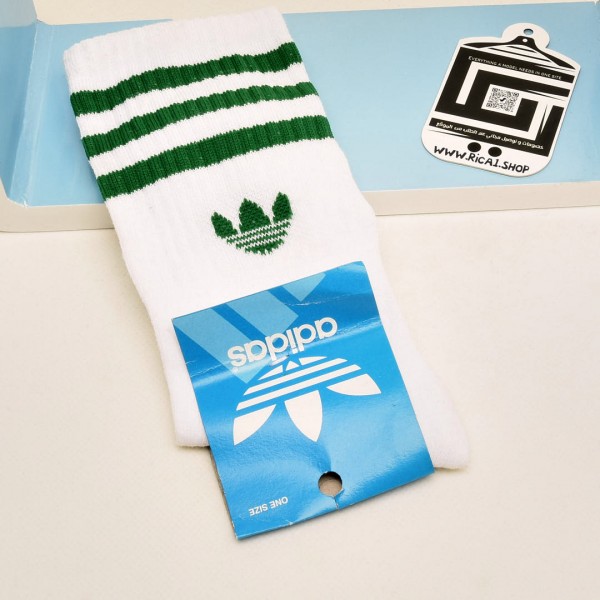 الجوارب الشهيرة carnaval  - اديداس مخطط اخضر