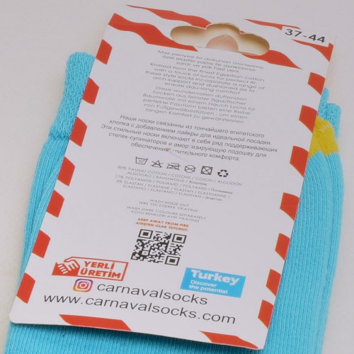 الجوارب اللطيفة الملونة  سبونج بوب 