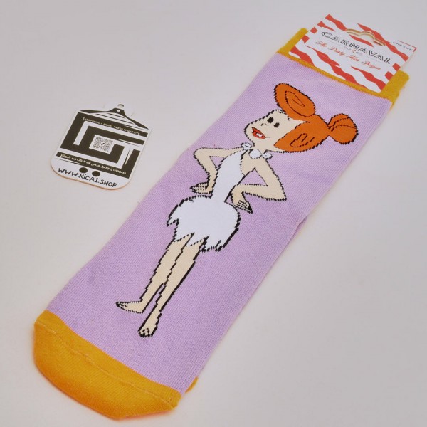 الجوارب الملونة الشهيرة carnaval  - فلم Flintstones - ويلما