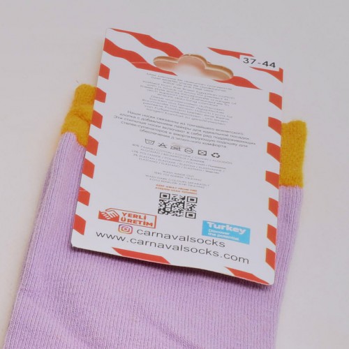 الجوارب الملونة الشهيرة carnaval  - فلم Flintstones - ويلما