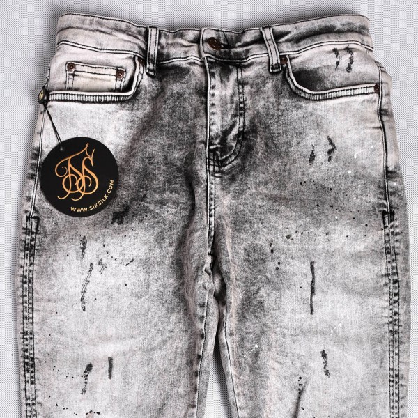 جينز siksilk حركة متوسطة فول ليكرا سلم فت تركي خامة ممتازة