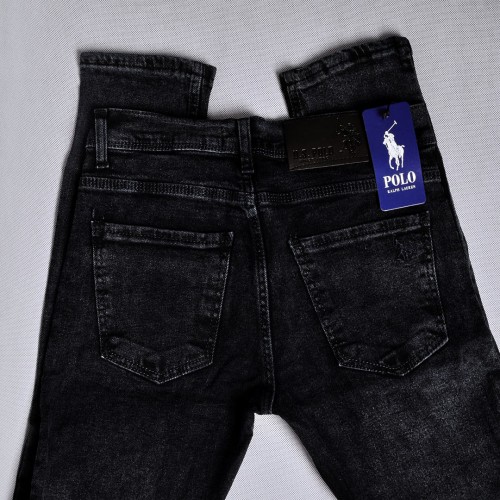 جينز polo  هادئ خامة متقدمة سلم فت ليكرا