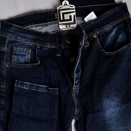 جينز Fair black حركة خفيفه سلم فت ليكرا  باللون الحبري 