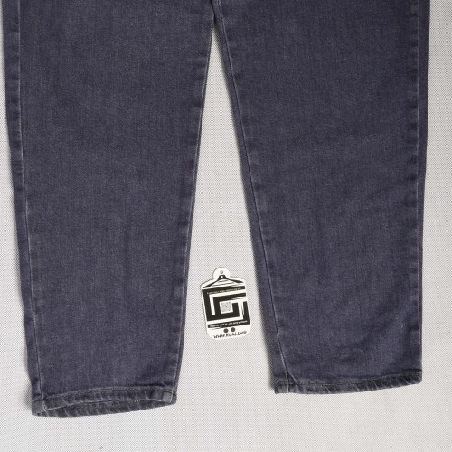 بنطلون جينز بوي فرين BoyFriend خصر لاستيك باللون الازرق