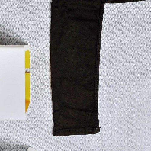 جينز zara port هادئ خامة متقدمة  سلم فت ليكرا اسود