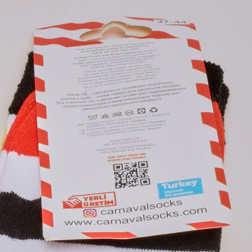 الجوارب الملونة الشهيرة carnaval  سوبرمان