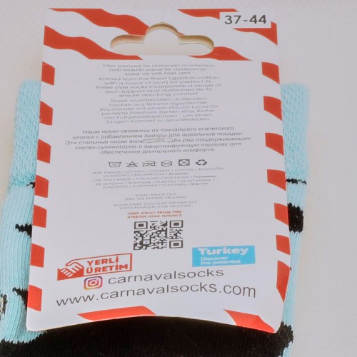 الجوارب الملونة الشهيرة carnaval  - ريك