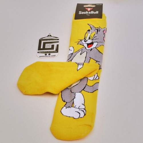 الجوارب الملونة الشهيرة SocksBull  - توم Tom